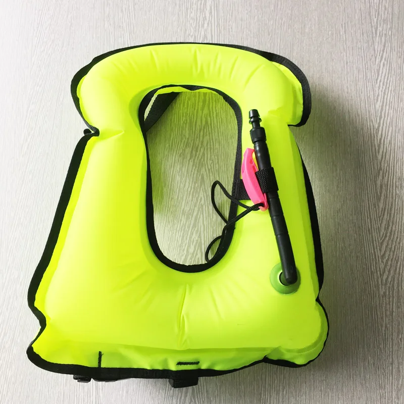 inflatable swimming jacket life buoyancy vest for children S