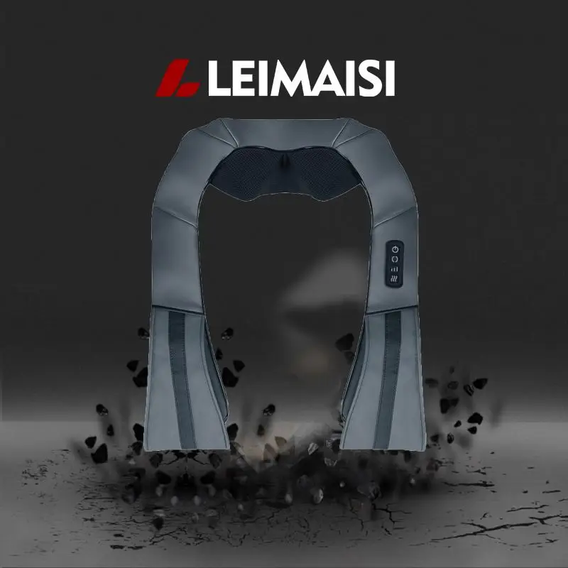 
Hot selling custom wireless intelligent electric back neck massager 