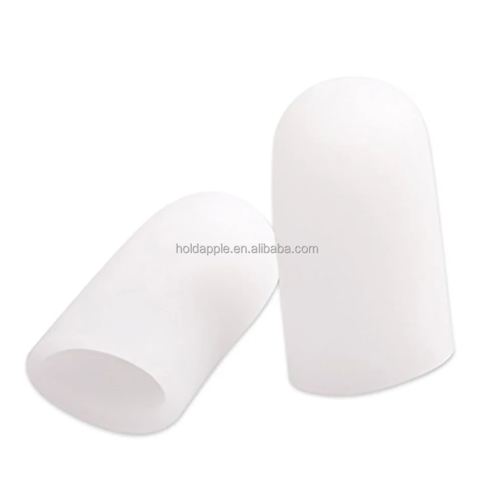 Мыс шапки плёнки силиконовые палец рукава гель для ног сепараторы предотвратить косточки, кукуруза, мозолей, блистер, молоток пальцами отсутствует