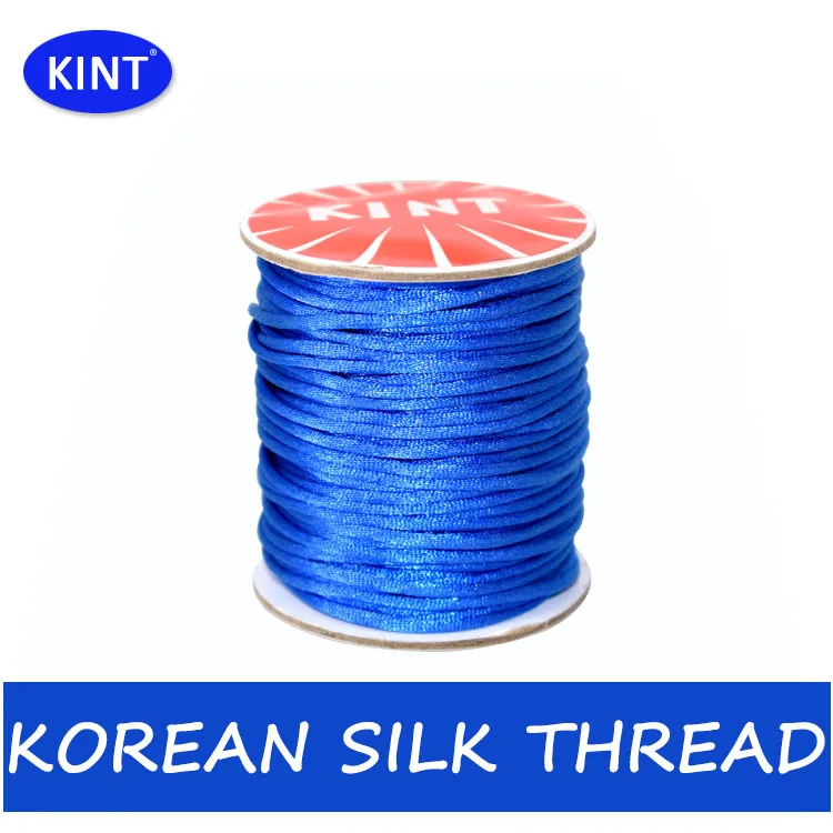 Factory direct No.6 150g Korean silk thread nylon thread for weaving Chinese knot bracelet