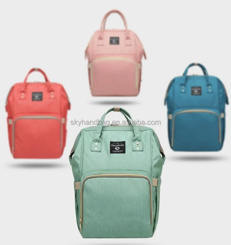 
 Пользовательский принт для взрослых Land Fashion большая емкость многофункциональная сумка для детских подгузников  