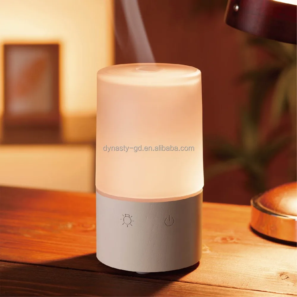 Room diffuser  with night light ultrasonic aroma diffuser