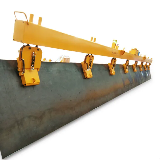vertical steel plate electric permanent magnet lifter with safety