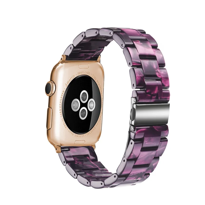 
Ceramic Watch Strap Band for Apple Watch 4/3/2/1 38 42 40 44 iwatch Bracelet Wrist Belt Watch Accessories 