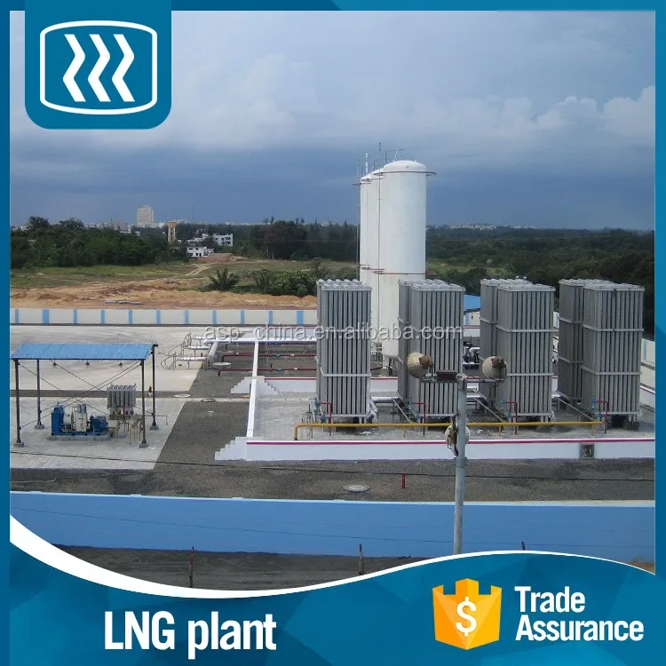 For sale high effectioncy low power consumption mini lng plant