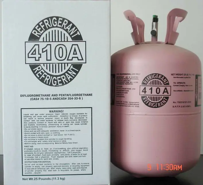Best Quality Mixed Refrigerant Gas R410a 11.3kg