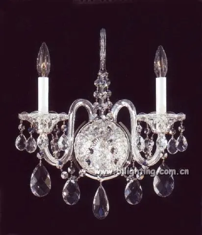 Traditional crystal antique wall lamps indoor luxury crystal wall lights hotel villa decoration crystal sconces wholesale