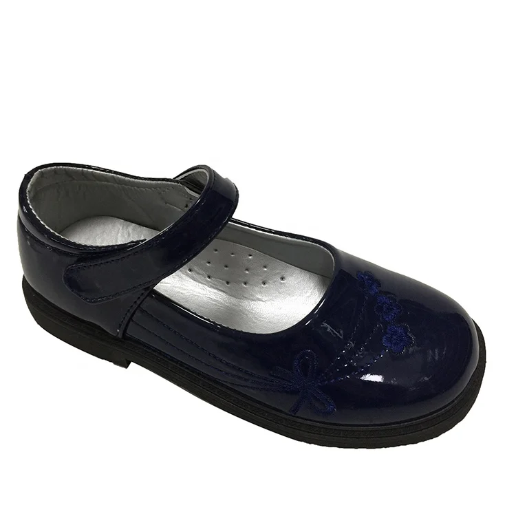 
Teenage girl leather jane student school shoes 