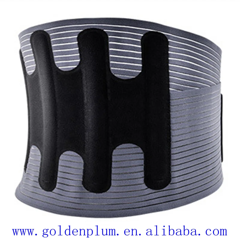 Customized hot sale High quality Comfortable heating waist belt new design Elastic adjustable medical waist belt support sports