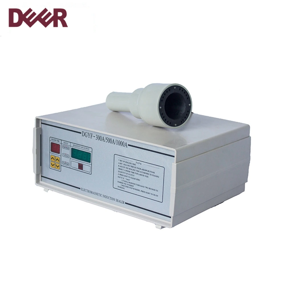 Supplier promotion manual induction plastic container heat sealing machine