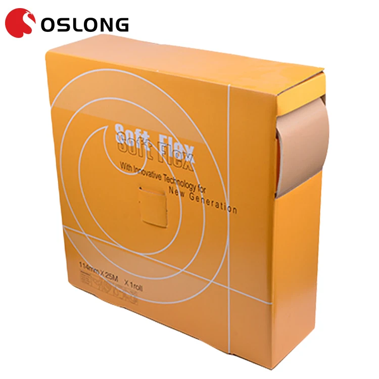China gold abrasive sanding paper rolls Sponge sandpaper polishing rolls
