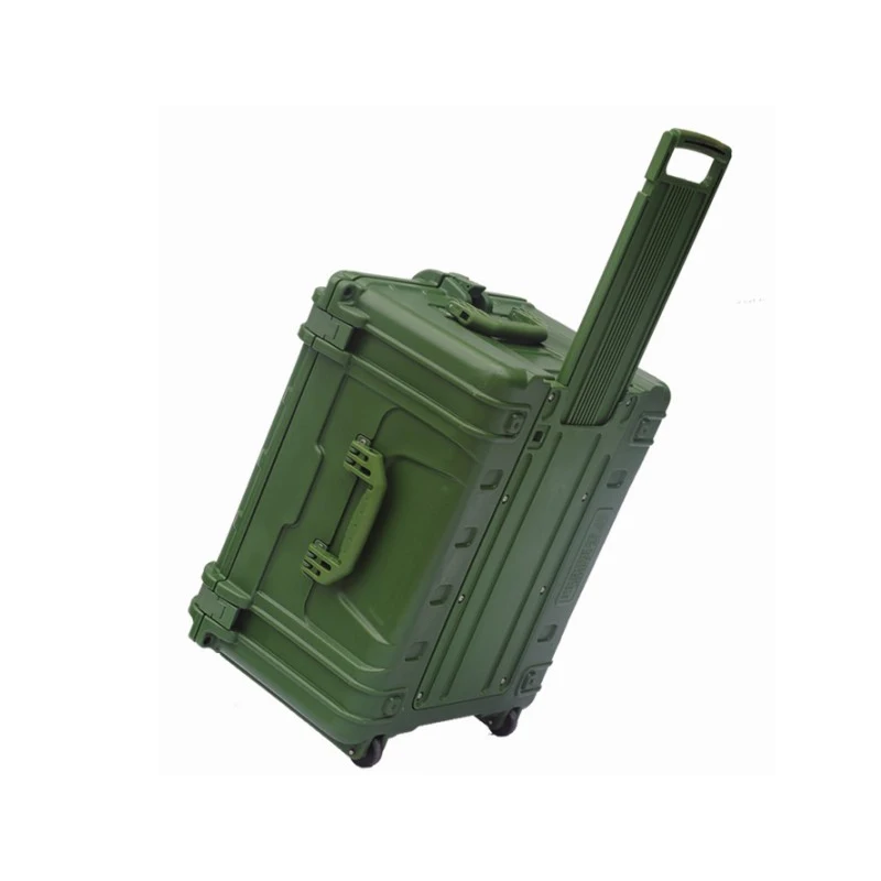 
LG-655237 Best quality wheeled trolley hard plastic box trade assurance IP67 waterproof plastic case trolley tool case 