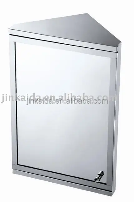 Stainless steel mirror cabinet,corner cabinet,mirror cupboard 6651 single door