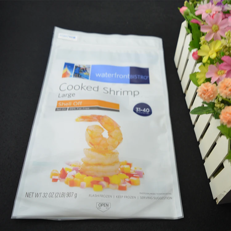 OEM heavy duty plastic resealable food freezer zipper packing packaging vacuum cleaner bags