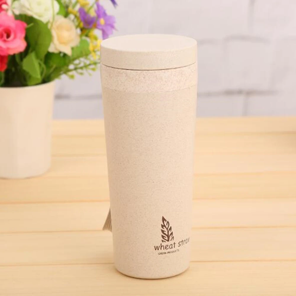Wholesales Eco friendly Wheat Straw Water Bottles Biodegradable water bottle