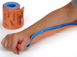 First aid aluminum medical foldable and roll Splint is necessary as SAM