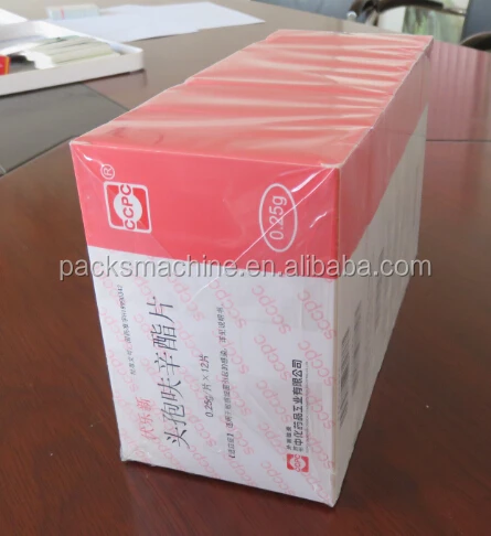 High speed tobacco packing machine tobacco box cellophane wrapping machine