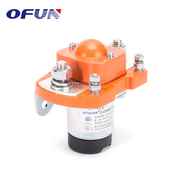 OFUN Latest Products Power Supply Normal Open Dc Contactor