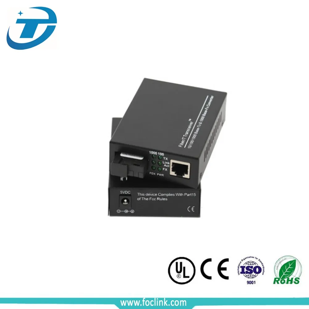 Фабрика питания Media Converter BNC для волокна media converter Гига media converter