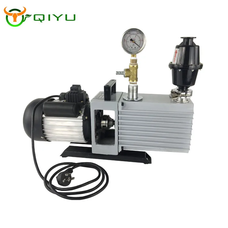 Механический вакуумный 2-х ступенчатый насос лаборатории пластинчато-роторный вакуумный масляный насос