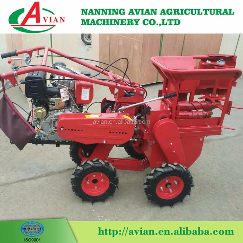 High Quality Combine Maize Harvester / One Row Corn Harvester / Mini Maize Harvesting Machine