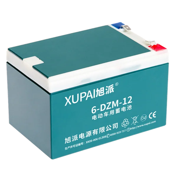 12v 12ah 6-DZM-12 xupai 12v lead acid battery