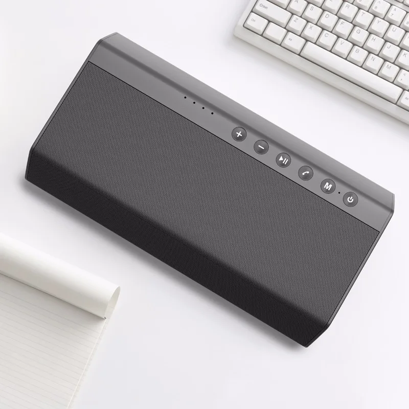 2019 newest wireless speaker 2.1 subwoofer speaker with bass and power bank