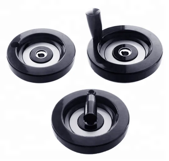 High quality Solid Industrial Lathe Handwheel Retractable handle