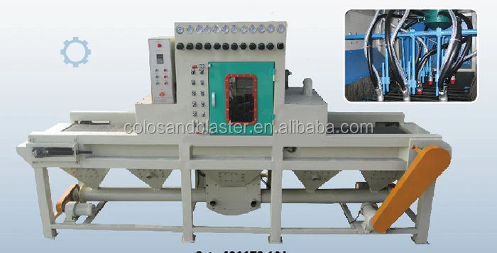 
Conveyor Belt Auto Sand Blasting Machine for Security Doors 