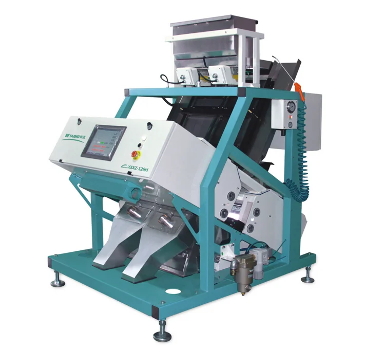 Intelligent CCD Mini Rice Color Sorter Machine With Cheap Price