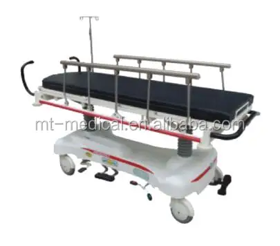 Aluminium adjustable ambulance stretcher emergency trolley