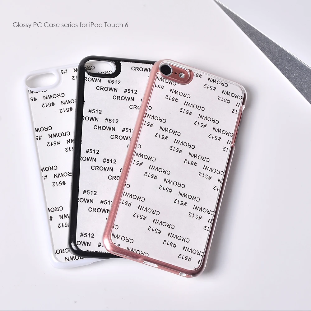 Kundenspezifische 2D Sublimationsdruck PC TPU Handyfall iPod Touch 6 Handy-Zubehör