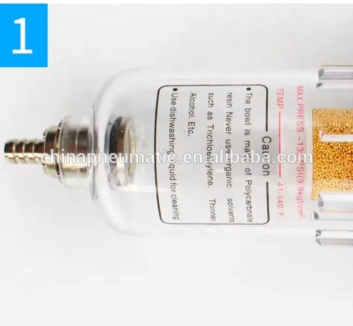 SMC type 1/4 inch NPT Compressed Air Filter Regulator AW2000-02