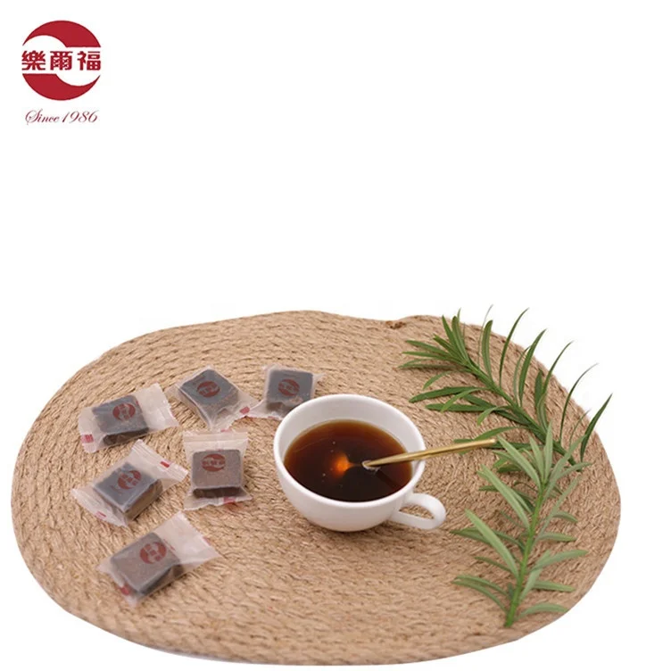 compressed black sugar tea ginger tea with black sugar with free-pollution ginger