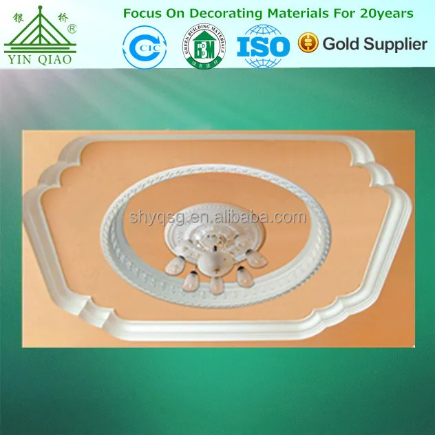 For living room gypsum ceiling rose plaster ceiling medallions