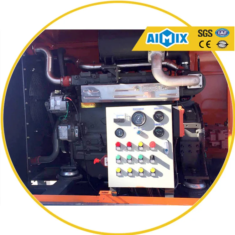 
Diesel Engine 80m3/h concrete pumping equipment 