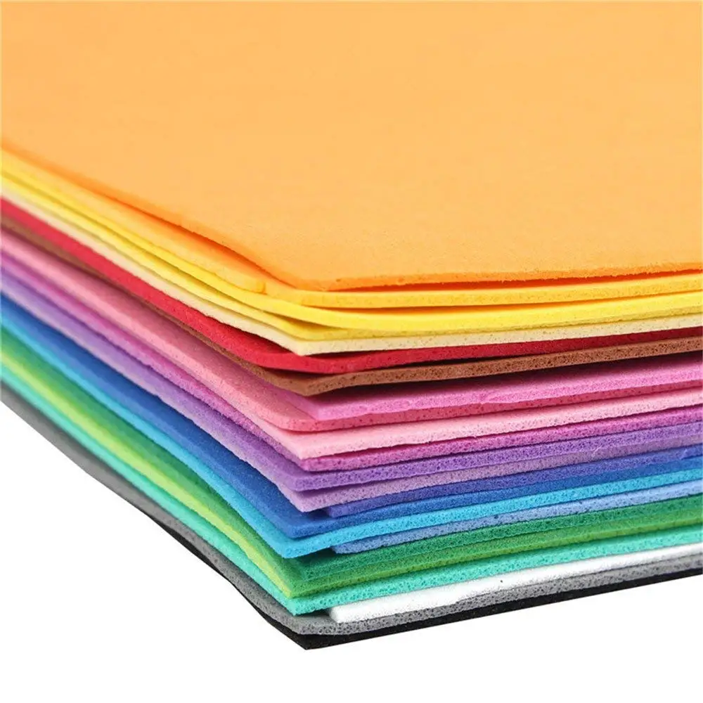 Custom Thickness EVA Paper Foam for Handmade Diy Multi Color Eva Foam with Cutting Services