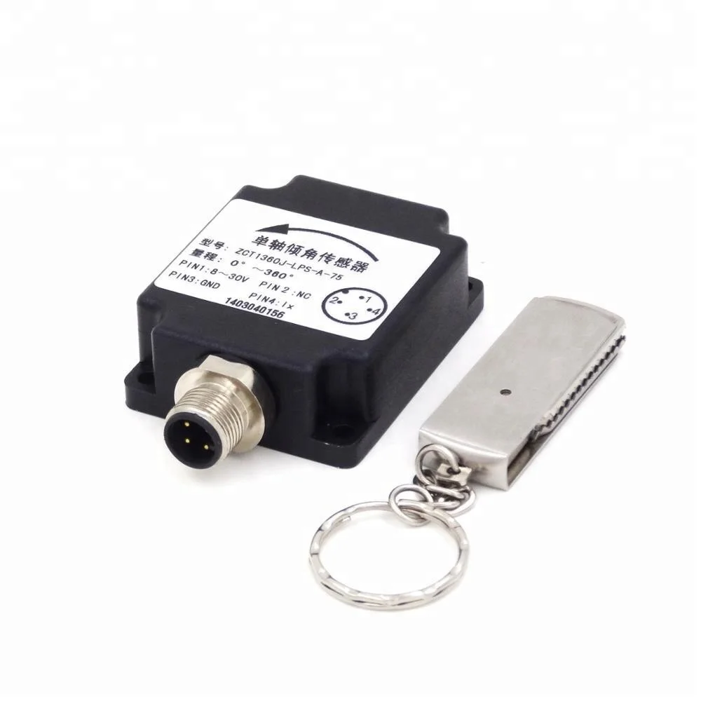 
ZCT1XXXJ-LPS-A-7X Series CE Certificate One Axis Analog Current Output Inclination Sensor With Measuring Range 0~360 Degree 
