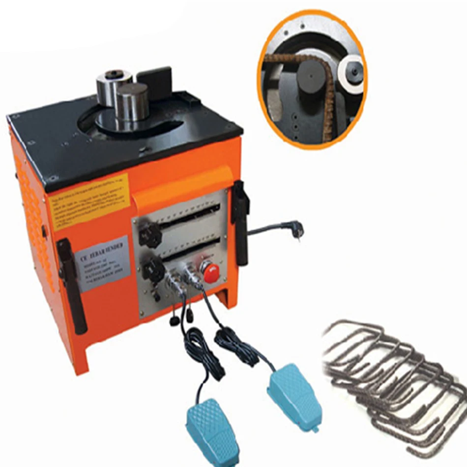 RB-25 Automatic Reber Bending Machine Reinforcing Steel Bar Bender