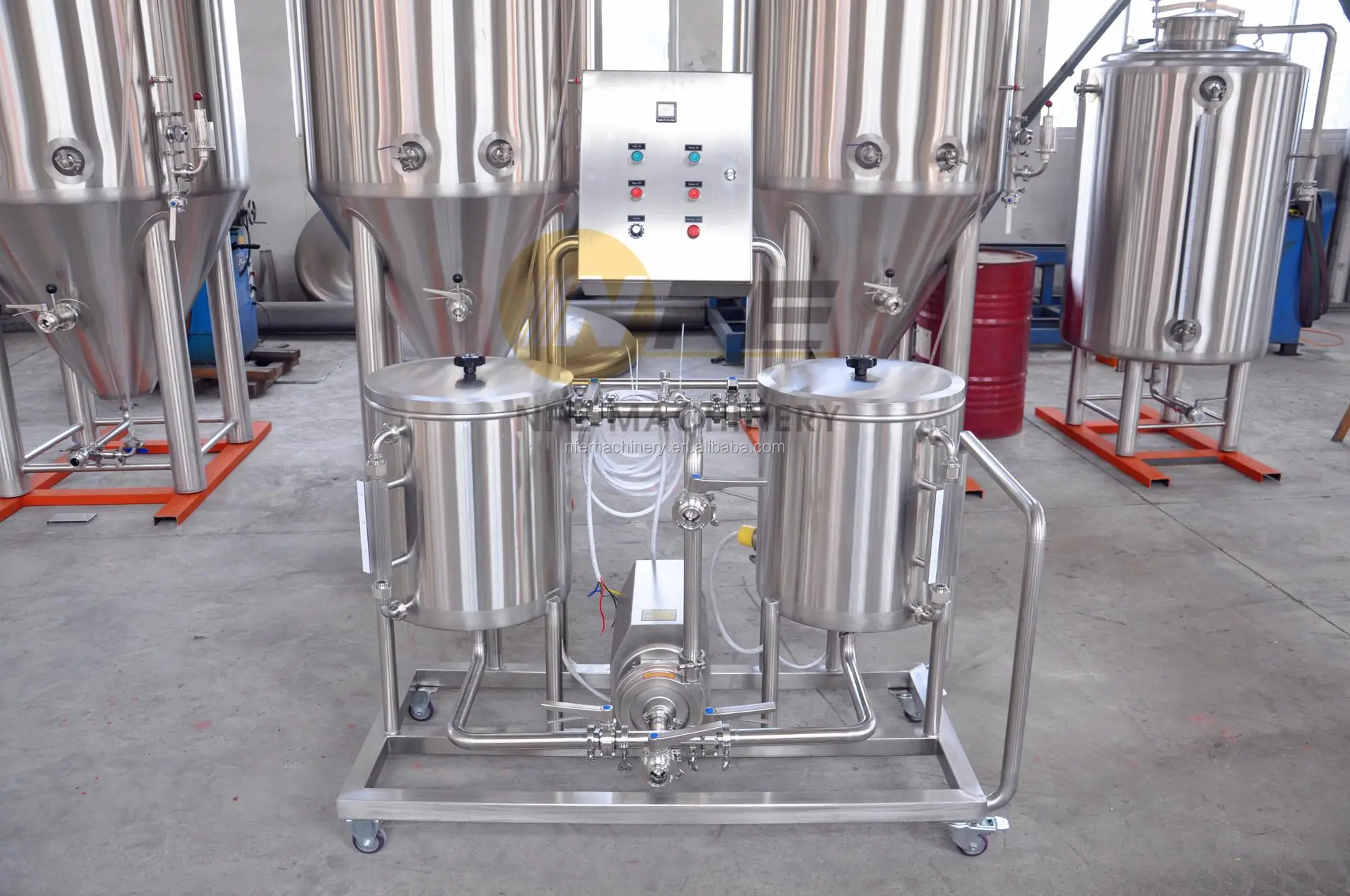 Stainless steel Clean in place system CIP cleaning machine station automatic Portable Cleaning CIP System