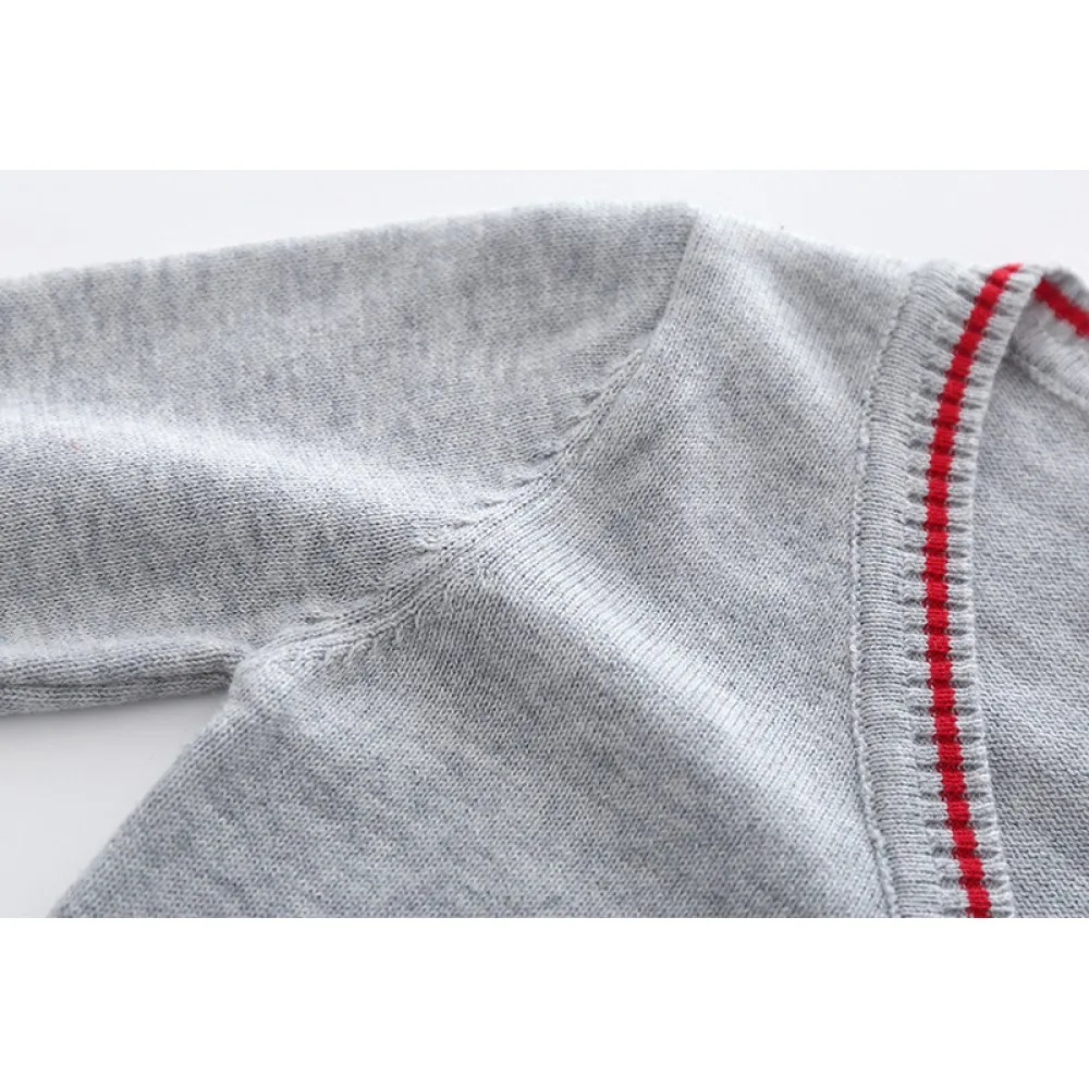 
New Design kids sweater For Boys Cardigan Striped baby boy sweater Wholesale Children Clothes Baby Sweater Design Hand Knitted 