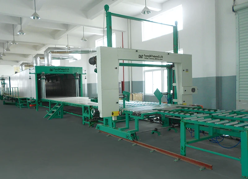 Full Automatic continuous polyurethane foam production line mattress foam mattress making machinery for sale