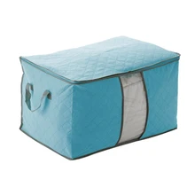 Amazing Bamboo charcoal clothing storage bag Quilt storage Bedding organizer Non-wooven bag