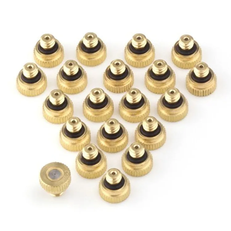 Brass Mist Nozzle For Patio Garden