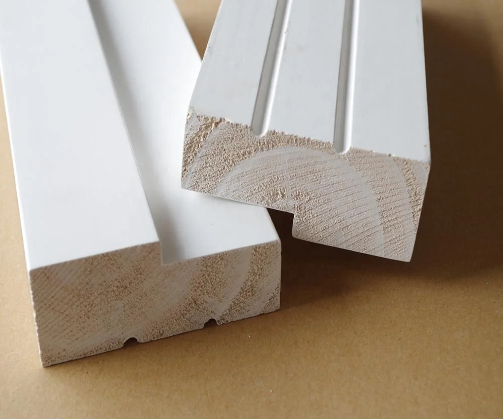 OEM ODM hot sale High Quality door frame White primed wood door jamb