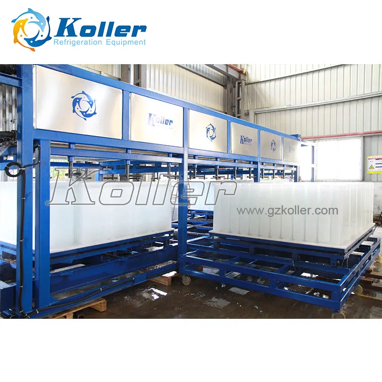 Koller 20000 кг/день DK200 автоматическая машина для прямого охлаждения льда для рыбного промысла