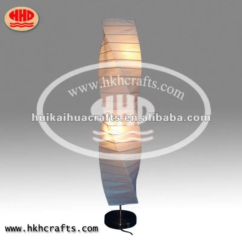 europe style unique home decoration wholesale paper floor lamps