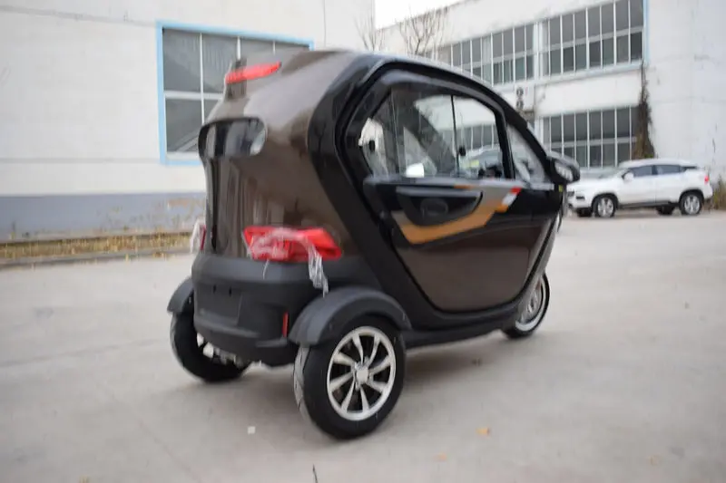 New Design Cheap 3 Wheel Closed Tricycle Electric Car For Passenger
