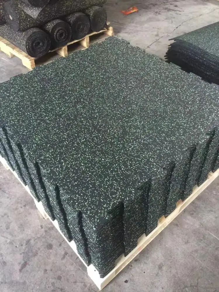 Dezhou Jinggong Cheaper Rubber Roll Gym Floor Noise Reduction