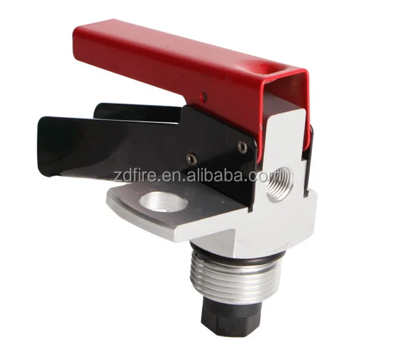 Fire Extinguisher valve for mexico ,,Aluminum valve for 4.5-6-9KG ABC fire extinguisher